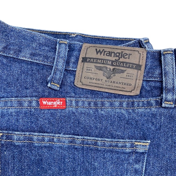 Wrangler Premium Quality Denim Jeans, Blue - Picture 4 of 10
